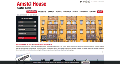 Desktop Screenshot of amstelhouse.de