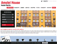 Tablet Screenshot of amstelhouse.de